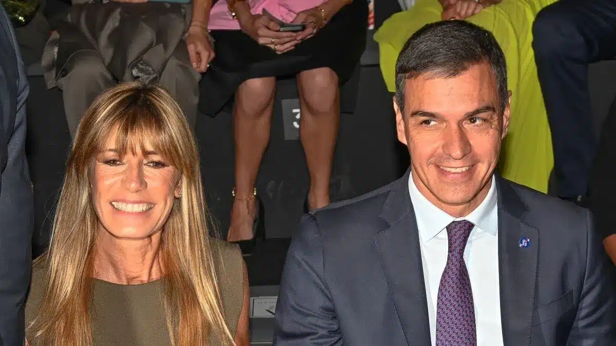 El presidente del Gobierno, Pedro Sánchez, y su mujer, Begoña Gómez. | José Ignacio Viseras (Gtres)